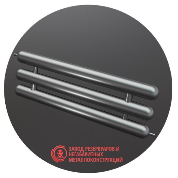 Регистры отопления трехрядные РСЭ-3x57x2.0-10000 мм