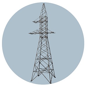 Анкерно угловые опоры ЛЭП