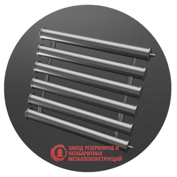 Регистры отопления шестирядные РСП-6x219x5.0-2000 мм